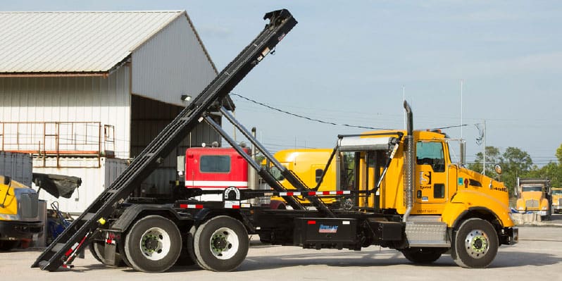 custom roll off truck