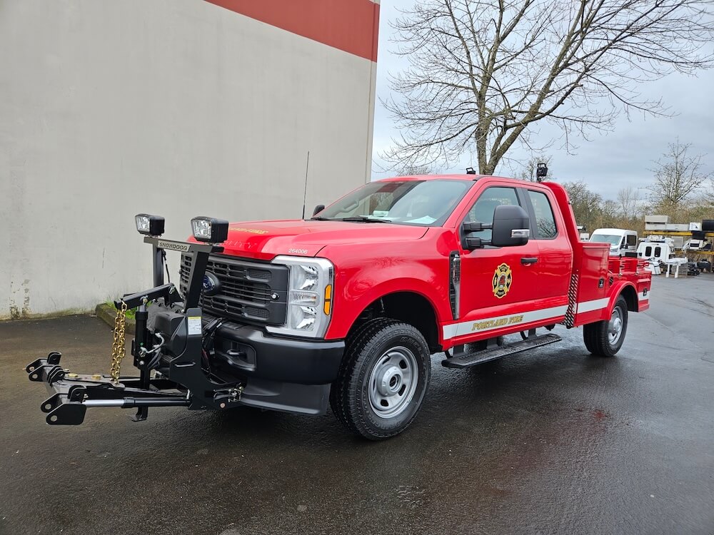 City of Portland Fire Department Truck