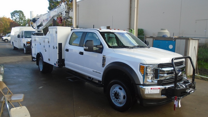 2017 Canby Utility Ford F550 Upfit