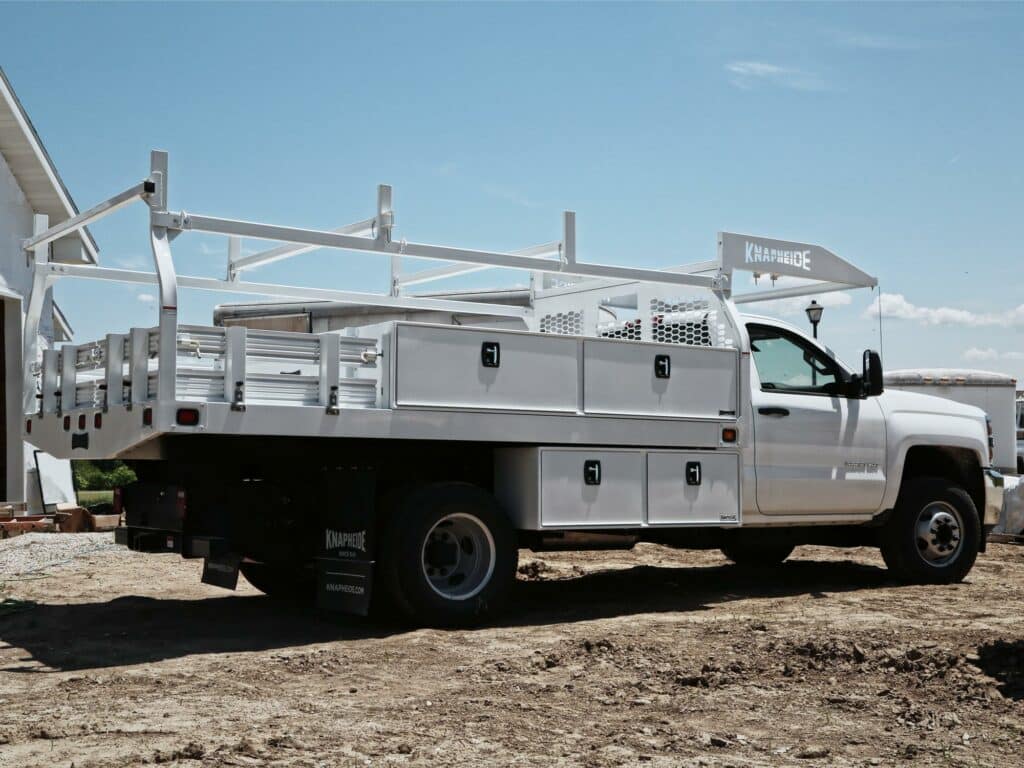 customized work truck