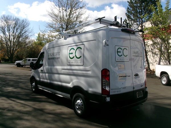 2026 Ford Transit Mid-Roof Electrician Upfit