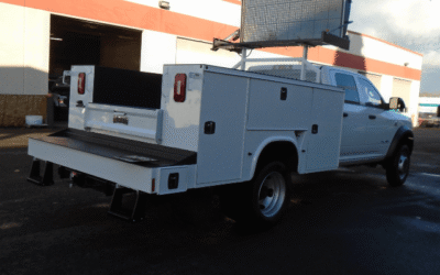 Ram 5500 Cab and Chassis Service Body Upfit for Oregon Department of Transportation