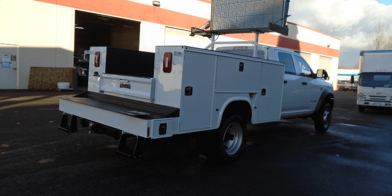 Ram 5500 Cab and Chassis Service Body Upfit for Oregon Department of Transportation Full