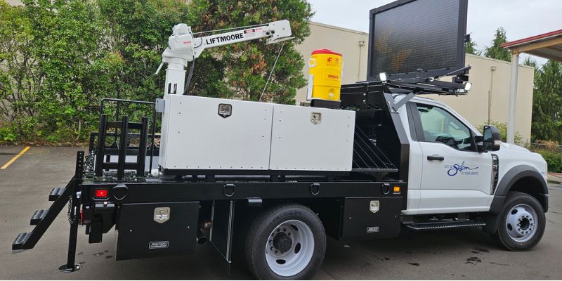2026 Ford F-450 Super Duty Flatbed Upfit for City of Salem Image 1