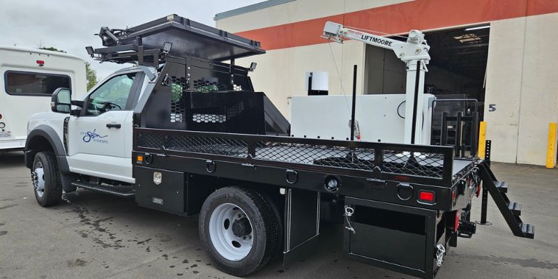 2026 Ford F-450 Super Duty Flatbed Upfit for City of Salem