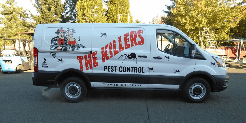 The Killers Ford Transit Cargo Van Upfit with Adrian Steel Shelving and Partition