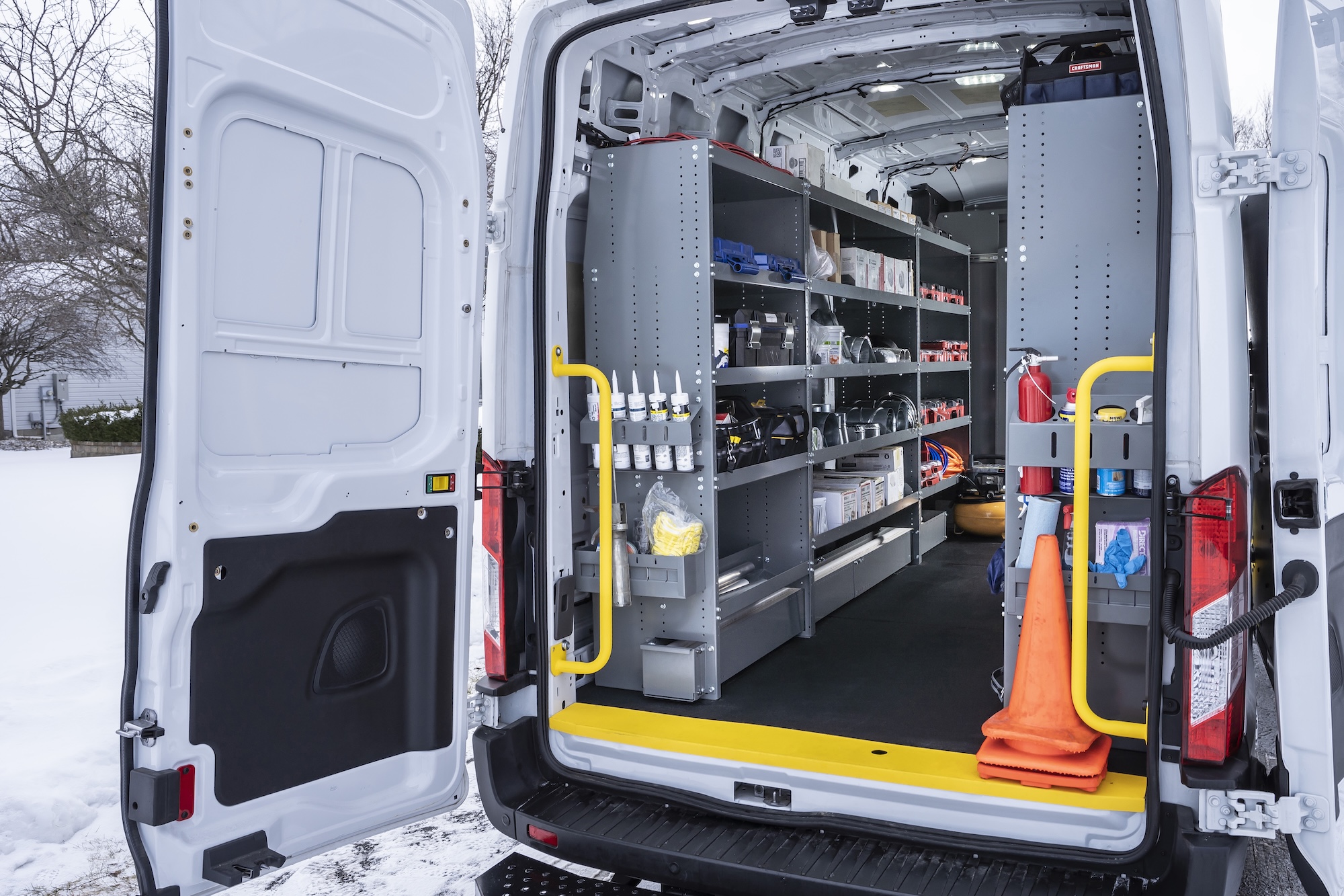 interior van storage